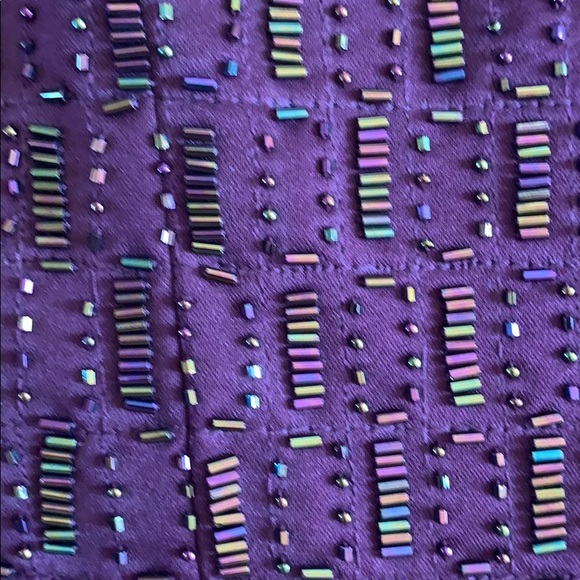 Zola evening gorgeous purple blazer size 8 - Picture 3 of 6